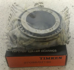 Timken 07098 & 07196 Tapered Roller Bearing Cone & Cup
