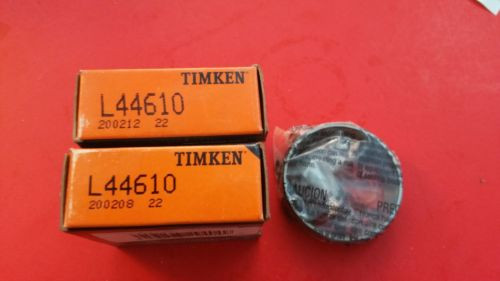 2 pcs. TIMKEN L44610  TAPERED ROLLER BEARING Cup