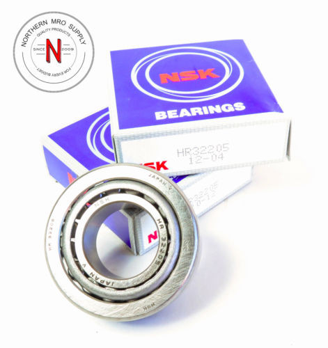 NSK HR32205 TAPERED ROLLER BEARING CUP AND CONE, ID: 25mm