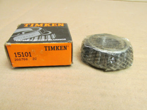 NIB TIMKEN 15101 TAPERED ROLLER BEARING 25.4 mm 1" ID NEW