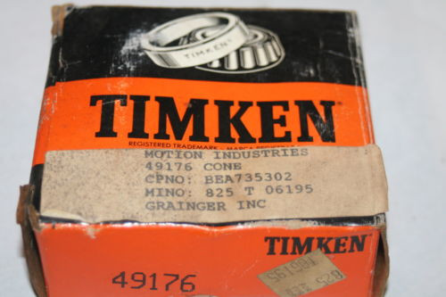 Timken 49176 Tapered Roller Bearing Single Cone  * NEW *