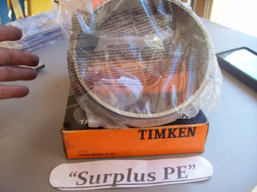 TIMKEN #6420 Tapered Roller Bearing Outer Race Cup, Steel
