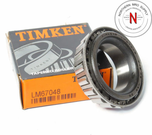 Timken LM67048 Tapered Roller Bearing Cone  1-1/4IN ID .66" WIDTH