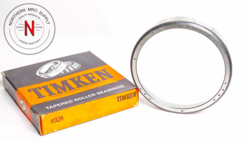 TIMKEN 492A TAPERED ROLLER BEARING CUP,  OD: 5.250", W: .875"