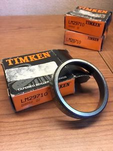 Timken LM29710 Tapered Roller Beatings Lot Of 3