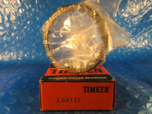Timken L68111, Tapered Roller Bearing Single Cup; 2.361" OD x 0.4700" Wide, USA