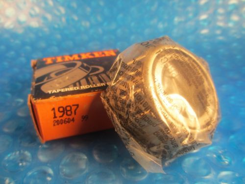 Timken 1987, Tapered Roller Bearing Cone 1.0620" Straight Bore; 0.7620" Wide