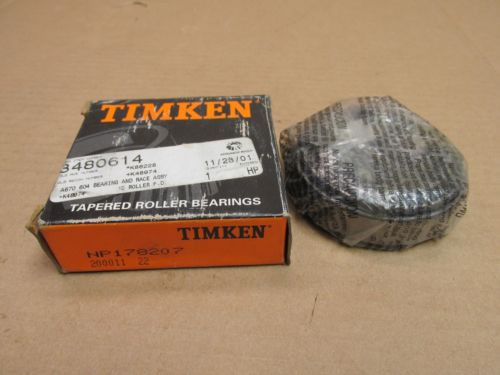 NIB TIMKEN NP178207 & NP889967 SET TAPERED ROLLER BEARING CONE & CUP/RACE NEW