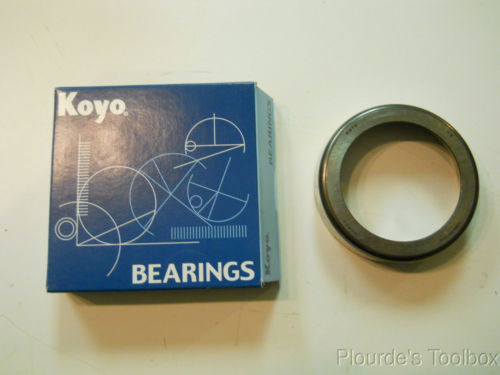 New Koyo Taper Roller Outer Bearing Race / Cup, HM801310, 3-14" x 0.9063