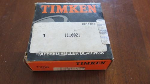 Timken T208 Tapered Roller Bearings-New In Box & Sealed in Plastic