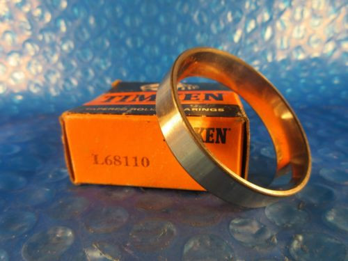 Timken L68110, Tapered Roller Bearing Single Cup; 2.328" OD x 0.4700" Wide, USA