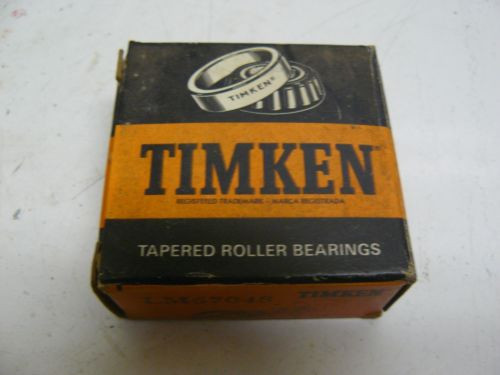 NEW TIMKEN LM67048 BEARING TAPERED ROLLER CONE 1-1/4 INCH ID .66 INCH WIDTH