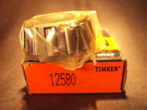 Timken 12580, Tapered Roller Bearing Single Cone