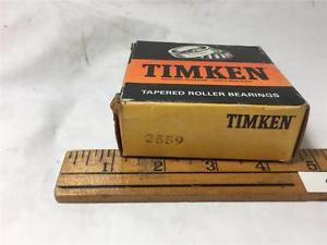 TIMKEN 2559 TAPERED ROLLER BEARING NEW OLD STOCK