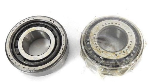 LOT OF 2 NEW TIMKEN X-30203 TAPERED ROLLER BEARINGS