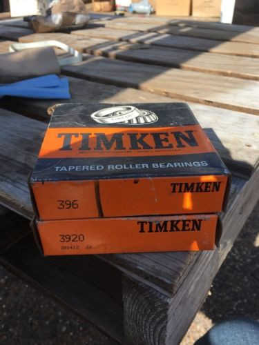 LOT OF 2 TIMKEN TAPERED ROLLER BEARING RACE 396 3920