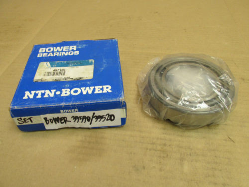 NIB BOWER/NTN SET 39590/39520 TAPERED ROLLER BEARING CONE & CUP SET