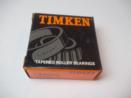 NIB TIMKEN TAPERED ROLLER BEARINGS MODEL # L44610 NEW OLD STOCK 200103 22