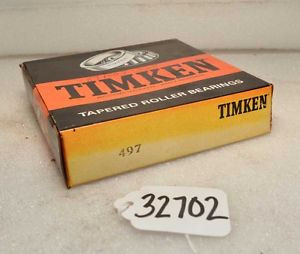 Timken 497 Tapered Roller Bearing (Inv.32702)