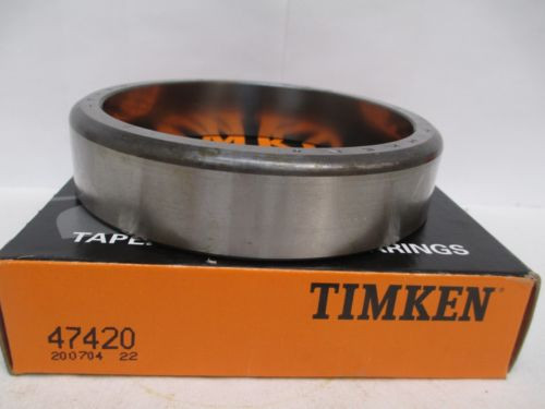 NEW TIMKEN TAPERED ROLLER BEARING RACE 47420