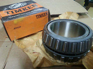 Timken 496D Tapered Roller Bearing, Double Cone, Standard Tolerance, Straight Bo