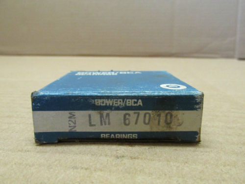NIB BOWER LM-67010 TAPERED ROLLER BEARING RACE / CUP LM67010 2 11/32" OD 0.465 W