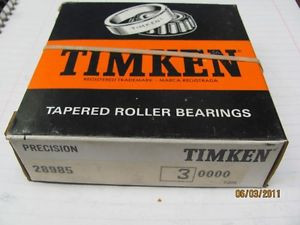 Timken Tapered Roller Bearing 28985 Class 3 Precision