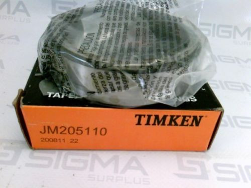 New! Timken JM205110 Tapered Roller Bearing