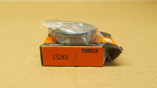 1 NIB TIMKEN 15243 TAPERED ROLLER BEARING CUP, OD: 2-7/16"  Cup Width: 9/16"