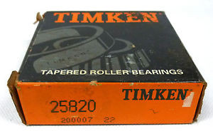 Timken 25820 Tapered Roller Bearing Outer Race Cup
