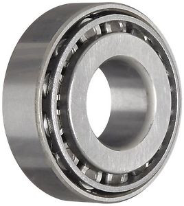 NSK 30202 Tapered Roller Bearing, Standard Capacity, Pressed Steel Cage, Metric,
