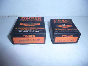 Timken L44643/L44610, Tapered Roller Bearing Cone and Cup Set