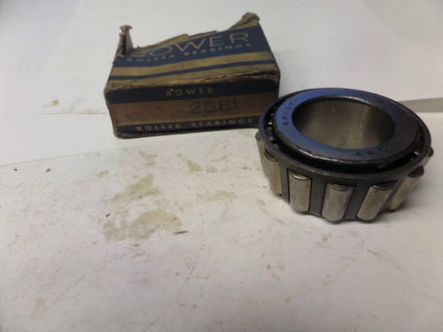 Bower Tapered Roller Bearing Cone 2581 New
