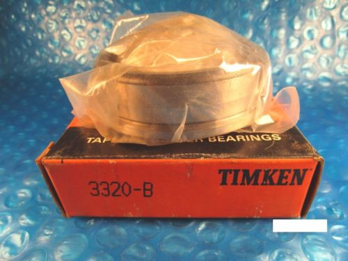 Timken 3320-B, Tapered Roller Bearing Single Cup with Flange
