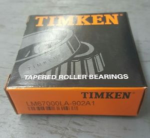 Timken LM67000LA902A1 Tapered roller bearings...NEW