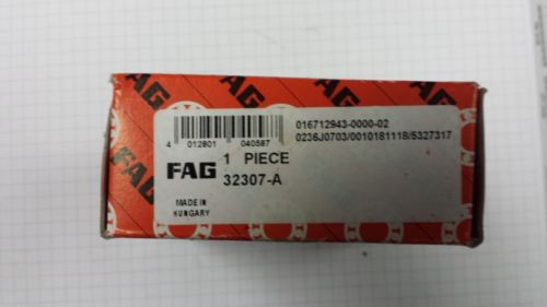 32307-A FAG Tapered Roller Bearing  Metric with Race
