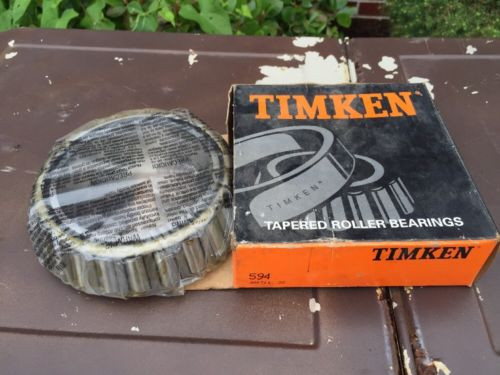 594 TIMKEN New Taper, Old Stock, Tapered Roller Bearing, Semi-Truck