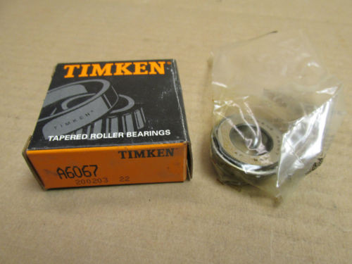 NIB TIMKEN A6067 TAPERED ROLLER BEARING A 6067 17 mm ID NEW