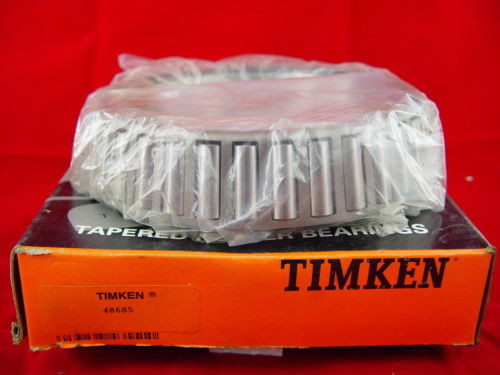 Timken 48685 Tapered Roller Bearing Single Cone Standard Tolerance Straight Bore