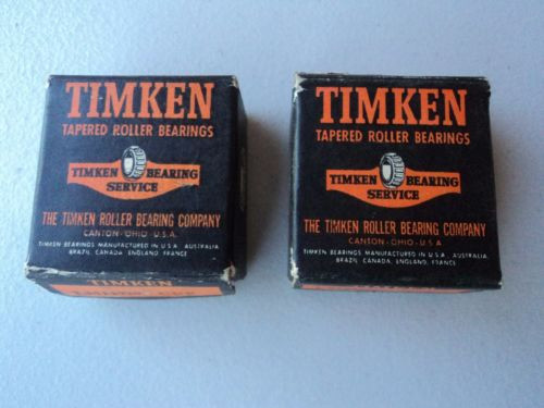 Lot of 2 New Timken Tapered Roller Bearing LM-11910 Cup "NOS"