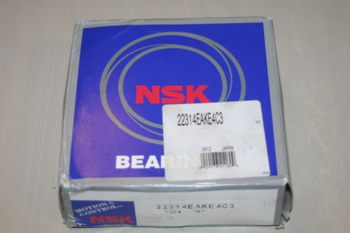 NSK 22314EAKE4C3 Tapered Spherical Roller Bearing 22314.EAKE4.C3 * NEW *