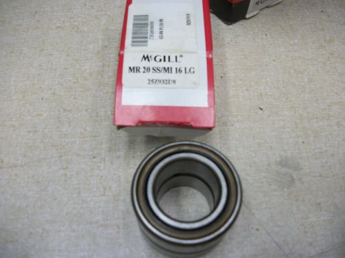 McGill MR20SS Needle Bearing With MI16 Guiderol Center