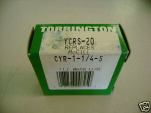 NEW TORRINGTON YCRS-20 REPLACES McGILL CYR-1-1/4-S