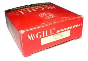 NEW MCGILL SPHERICAL BEARING 45MM X 100MM X 36MM 22309-C3 W33 SS (2 AVAILABLE)