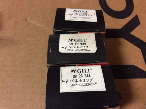 3-McGILL bearings#MR 28 RSS ,Free shipping lower 48, 30 day warranty!