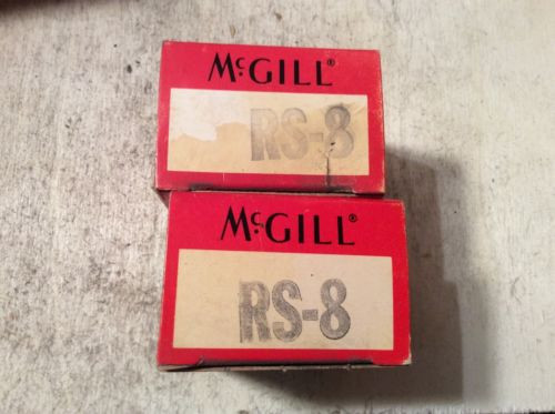 2-MCGILL  /bearings #RS-8  ,30 day warranty, free shipping lower 48!