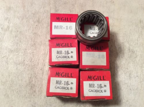 6- MCGILL   /bearings #MR-16,30 day warranty, free shipping lower 48!