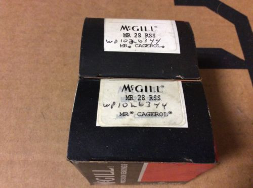 2-McGILL bearings#MR 28 RSS ,Free shipping lower 48, 30 day warranty!