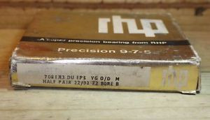 Inch Tapered Roller Bearing RHP  635TQO900-1  BEARING 7081 X3 DU EPS VG O/D M HALF PAIR 22/32 72 BORE B