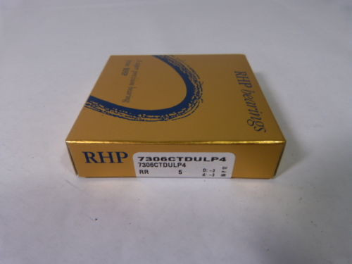 Industrial TRB RHP  510TQO655-1  7306CTDULP4 Precision Angular Contact Bearing *Sealed* ! NEW IN BOX !